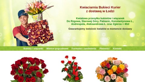Kwiaciarnia Łódź. Kwiaty z dostawą Łódź i okolice.